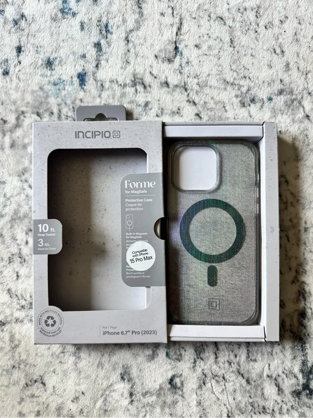 Incipio Forme MagSafe Case - Iridescent Glitter